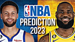 NBA Standings Predictions 20222023 WESTERN CONFERENCE [upl. by Nogras597]