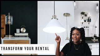 RENTER FRIENDLY UPDATES  Apartment Hacks [upl. by Chaffin]