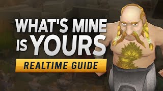 RS3 Whats Mine is Yours – Realtime Quest Guide OUTDATED [upl. by Ylrrad]