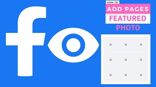 Facebook tips how to add facebook page to featured photo [upl. by Littlejohn706]