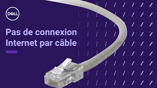 Pas de connexion internet avec la carte réseau par câble ethernet rj45 [upl. by Airom]