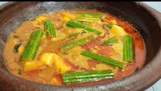 Murungaikkai Sambar How to make Drumstick Sambar in Tamil [upl. by Htomit]