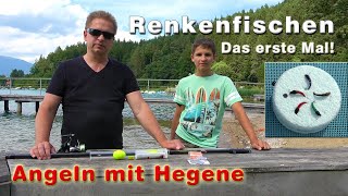 Renkenfischen  Angeln mit Hegene  Das erste Mal auf Renken fischen [upl. by Daniella]