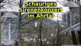 Sirenenalarm mit GänsehautFaktor  Probealarm im Ahrtal  E57Sirenen  Beeindruckender Klang [upl. by Eilarol500]