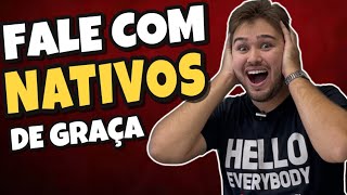 3 MELHORES SITES para FALAR com GRINGOS GRATUITAMENTE [upl. by Niwde381]