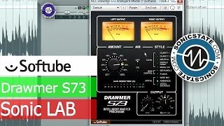 Softube Drawmer S73 Intelligent Master Processor  SonicLAB Review [upl. by Ylrebmi]