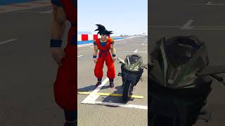 GTA V  NINJA H2R VS ONE WHEEL BIKE IN GTA 5  gta gta5thar shorts viral gta gta5 [upl. by Gizela]