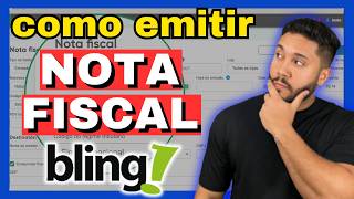 COMO EMITIR NOTA FISCAL ELETRÔNICA NO BLING  PASSO A PASSO FÁCIL [upl. by Faletti57]