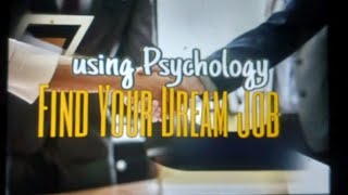 CAREER COUNSELING PSYCHOLOGY HELPS YOU TO FIND YOUR DREAM JOBS psychologyfacts career [upl. by Lucretia]