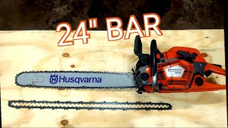 Husqvarna Chainsaw Not Oiling Properly Fix by Cleaning or Replacing the Oil Pump Hose Worm Wheel [upl. by Yvette766]