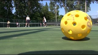 Le pickleball  un sport en pleine évolution [upl. by Elleined]