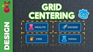 Tips Align and Center Items in a Grid in Godot tutorial [upl. by Bryce]