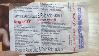 Orofer XT tablet review in hindi  Iron Tablets [upl. by Ruthven541]