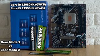 🔥Помощь в выборе ОЗУ для современного мутанта Core i9 11980HK ES🔥 3200MHz vs 3600MHz vs 4000MHz [upl. by Rumit]