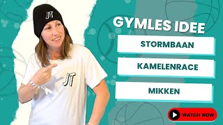 24 GYMLES IDEE  stormbaan kamelenrace mikken [upl. by Shriner889]