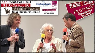 Cruciani e Parenzo Live a Filottrano  11° Festival sul giornalismo dinchiesta  292022 [upl. by Hareema898]