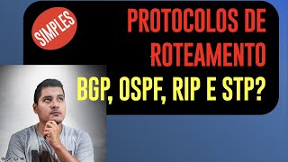 O que são protocolos de roteamento RIP OSPF BGP4 STP [upl. by Hewes]