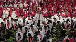 Kahuku High Graduation Haka in 4K [upl. by Ytissac29]