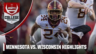 Minnesota Golden Gophers vs Wisconsin Badgers  Full Game Highlights [upl. by Johannessen161]