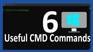 6 Windows CMD Command Prompt Commands Mostly Used By System Administrator [upl. by Anatnahs]