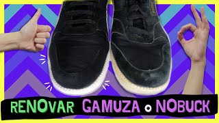 👟Cómo RENOVAR GAMUZA o NOBUCK Negro [upl. by Twedy518]