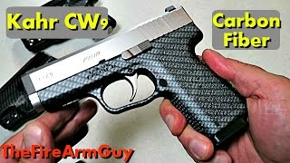 First Look  Kahr CW9 Carbon Fiber Frame  TheFireArmGuy [upl. by Ethelin]