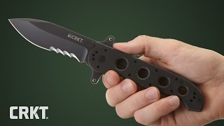 CRKT M2114SFG Tactical Knife  by Kit Carson [upl. by Ettenoj]