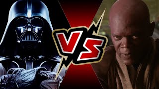 Darth Vader VS Mace Windu  BATTLE ARENA [upl. by Orabelle554]