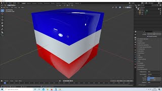 Blender 292 Tutorial How To Color Different Areas Of An Object Using Face Select In Edit Mode [upl. by Alra112]