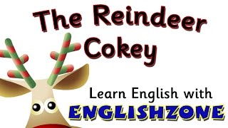 The Reindeer Cokey  kids Christmas poem  Hokey Cokey  Englishzone [upl. by Anastos991]