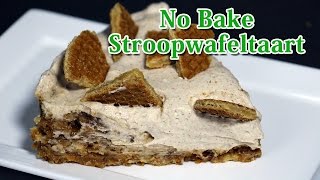 Recept No Bake Stroopwafeltaart Suikerfeest TIP  Koken met Mo Academy [upl. by Finkelstein]