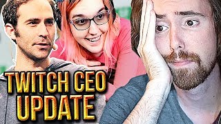 A͏s͏mongold Reacts To Twitch CEO Update On FerociouslySteph amp Safety Council Drama [upl. by Rodriguez]