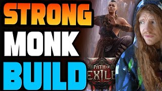 Path of Exile 2 Crazy Strong Monk Build  Ice Lightning Invoker Guide [upl. by Ailuy511]