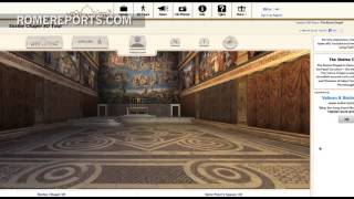 Tour virtual en 3D por la capilla más famosa del mundo la Capilla Sixtina [upl. by Nodle107]