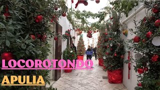 LOCOROTONDO IN CHRISTMAS TIME APULIA [upl. by Britteny]