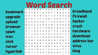 online word search game free  word searching puzzle game for kids [upl. by Annala]