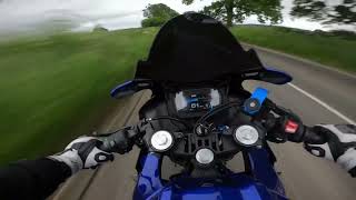 2024 YZFR125 TOP SPEED TEST AND PURE EXHAUST SOUND BLACK WIDOW [upl. by Isabella]