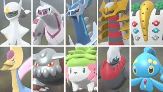 All Legendary Pokemon amp How To Catch Them In Pokemon Legends Arceus [upl. by Docia]