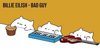 Bongo Cat  Billie Eilish quotbad guyquot Cat Cover [upl. by Baniez920]