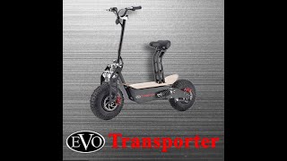 The EVO Transporter 2000 Electric Off Road Scooter [upl. by Lednic]