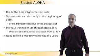 Slotted ALOHA Protocol [upl. by Gibe882]