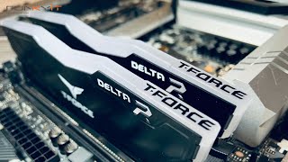 Extremely Affordable RGB DDR43200 16GB kit  TeamGroup TForce Delta RGB [upl. by Osgood335]