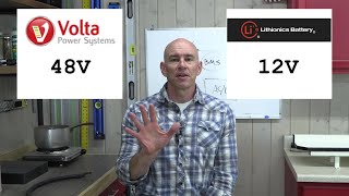 Comparing the Lithionics and Volta RV Battery Systems from Winnebago [upl. by Harle618]