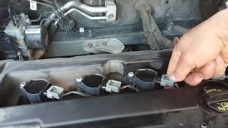 2010 Dodge Journey ignetion coil replacement [upl. by Rube384]