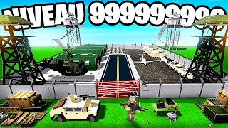 LA PLUS FORTE BASE MILITAIRE dans Roblox  War Tycoon [upl. by Nnaitsirhc]