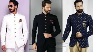 Latest Jodhpuri suits for men India 2024 Hindi [upl. by Eibob479]