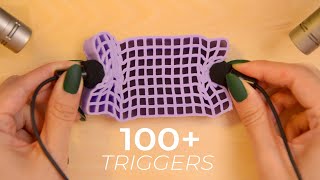 ASMR 100 Hypnotizing Triggers for 100 Tingles No Talking [upl. by Maryly334]