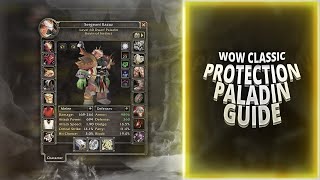 WoW Classic Protection Paladin Guide  Pros amp Cons  Talents  Stats  Gear  Enchants [upl. by Gulick]