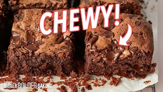 The Perfect Chewy Brownie Recipe [upl. by Inglebert]