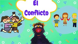 el conflicto para niños  ¿Cómo resolver conflictos en la escuela  juegamigos [upl. by Suoicserp]